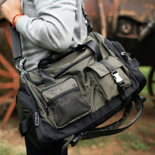 Bakku Nomad — Bolso Duffel de Viaje Impermeable 40L