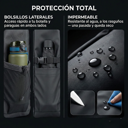 Bakku Compact — Mochila Ligera Impermeable Urbana