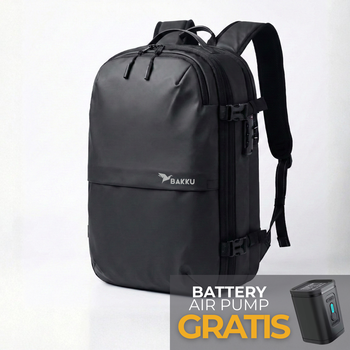 Bakku AirOne + Battery Air Pump (REGALO)