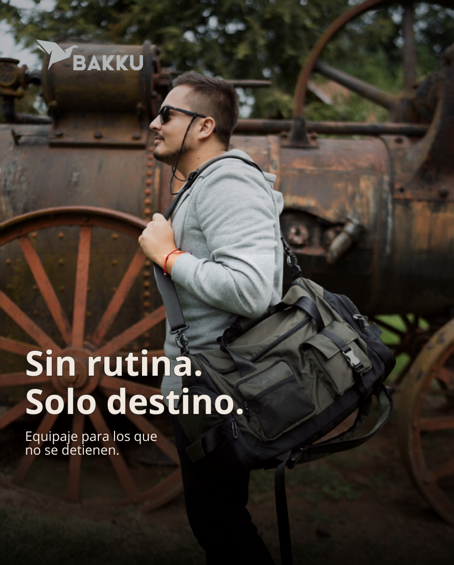 Bakku — Mochilas de viaje expandibles e impermeables Chile